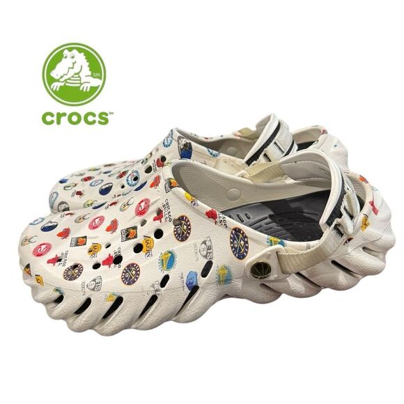 Crocs x NBA All Star Echo Clogs Collab Men\'s Shoes LIMITED EDITION 11